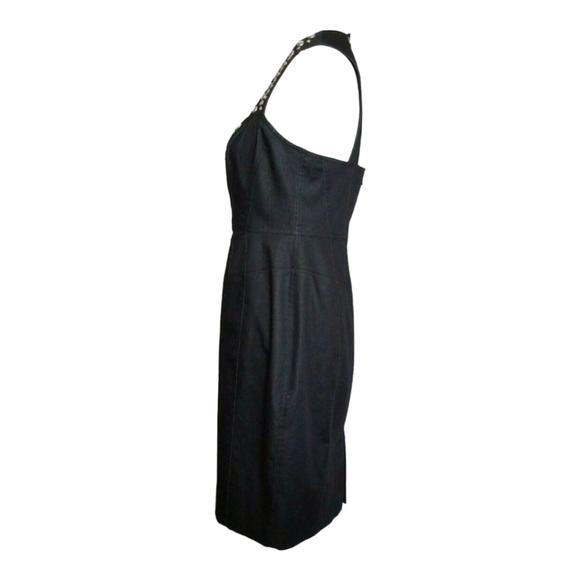 Maggy London Sleeveless Black Dress Size 8 Christmas New Years Eve Party - Picture 5 of 8